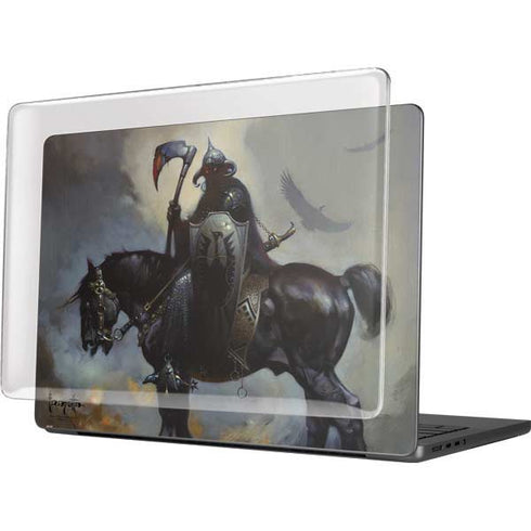 Death Dealer on Horseback by Frazetta MacBook Pro 14in (2021-24) Case plus Skin