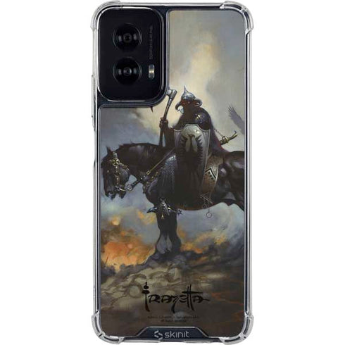 Death Dealer on Horseback by Frazetta Moto G Power 5G (2024) Clear Case