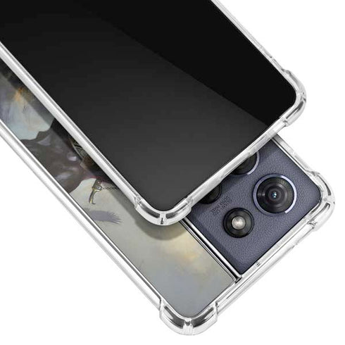 Death Dealer on Horseback by Frazetta Moto G Power 5G (2025) Clear Case