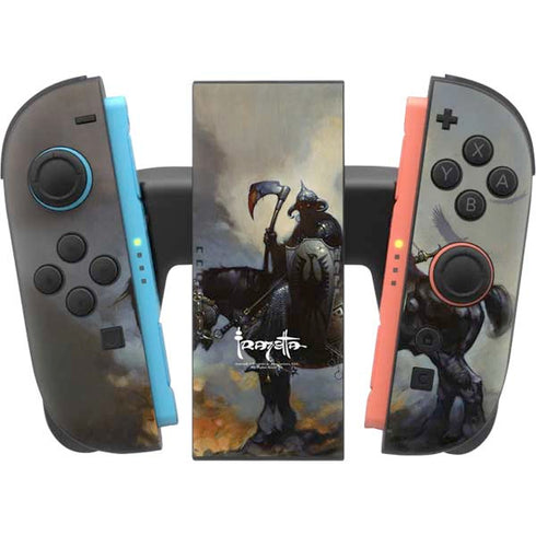 Death Dealer on Horseback by Frazetta Nintendo Switch 2 (2025) Joy-Con Controller Skin