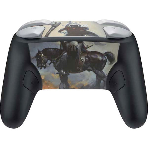 Death Dealer on Horseback by Frazetta Nintendo Switch 2 (2025) Pro Controller Skin