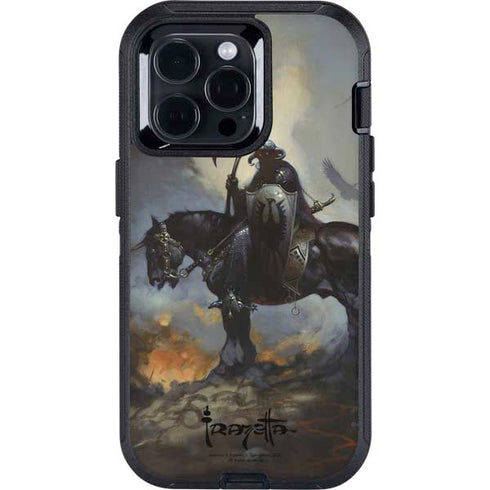 Death Dealer on Horseback by Frazetta Otterbox Defender iPhone Skin