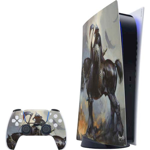 Death Dealer on Horseback by Frazetta PlayStation PS5 Skins