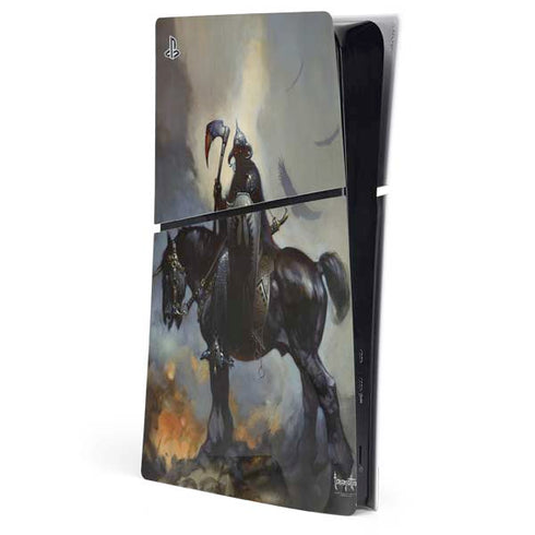 Death Dealer on Horseback by Frazetta PlayStation PS5 Skins