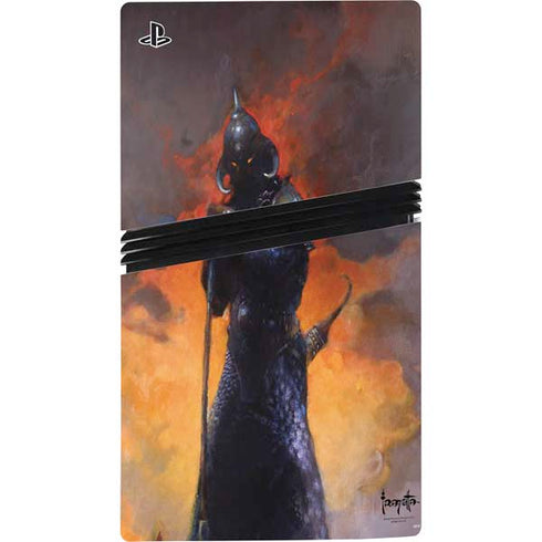 Death Dealer by Frazetta PS5 Pro Console Skin