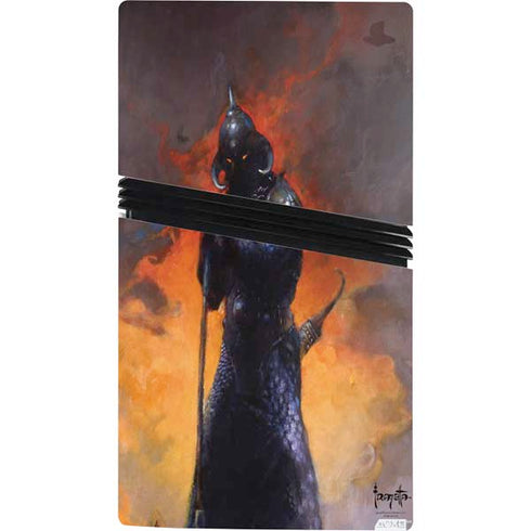 Death Dealer by Frazetta PS5 Pro Console Skin