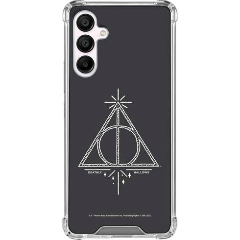 Wizarding Worlds Harry Potter Deathly Hallows Symbol Galaxy A16 5G Clear Case