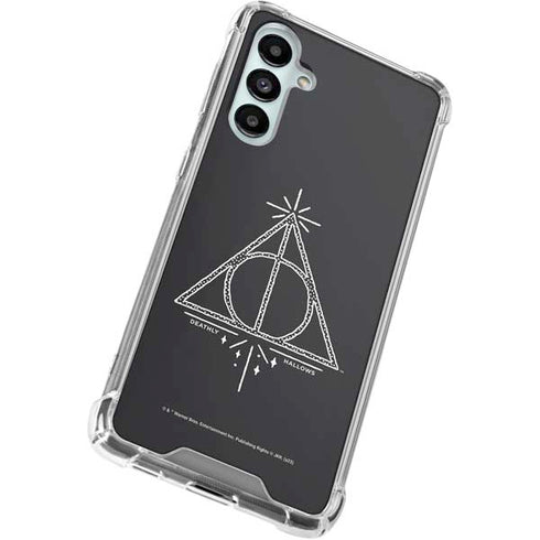 Wizarding Worlds Harry Potter Deathly Hallows Symbol Galaxy A16 5G Clear Case