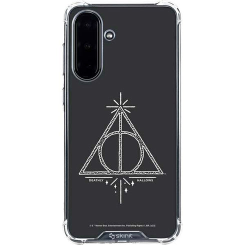 Wizarding Worlds Harry Potter Deathly Hallows Symbol Galaxy A36 5G Clear Case