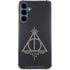 Wizarding Worlds Harry Potter Deathly Hallows Symbol Galaxy A55 5G Clear Case