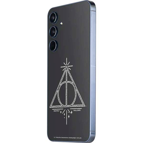 Wizarding Worlds Harry Potter Deathly Hallows Symbol Galaxy A55 5G Skin