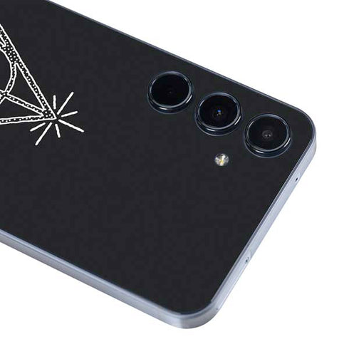 Wizarding Worlds Harry Potter Deathly Hallows Symbol Galaxy A55 5G Skin