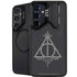 Wizarding Worlds Harry Potter Deathly Hallows Symbol Galaxy S24 FE Kickstand Case