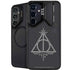 Wizarding Worlds Harry Potter Deathly Hallows Symbol Galaxy S25 Kickstand Case