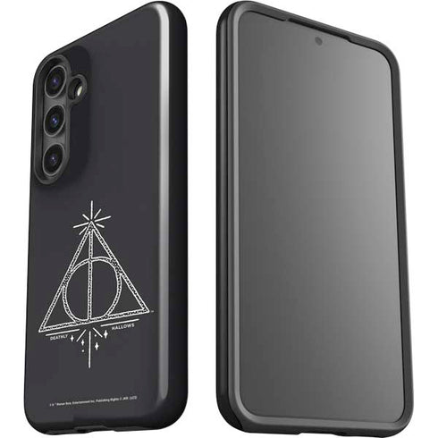 Wizarding Worlds Harry Potter Deathly Hallows Symbol Galaxy S25 Plus Impact Case
