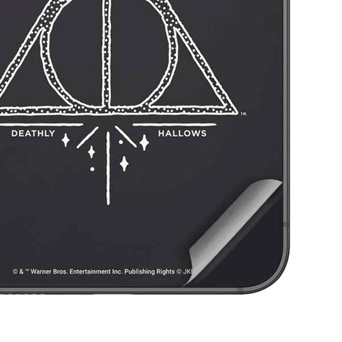 Wizarding Worlds Harry Potter Deathly Hallows Symbol Galaxy S25 Plus Skin