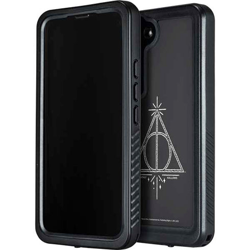 Wizarding Worlds Harry Potter Deathly Hallows Symbol Galaxy S24 Plus Waterproof Case