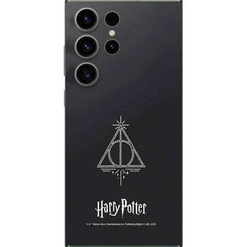Wizarding Worlds Harry Potter Deathly Hallows Symbol Galaxy S24 Ultra Skin