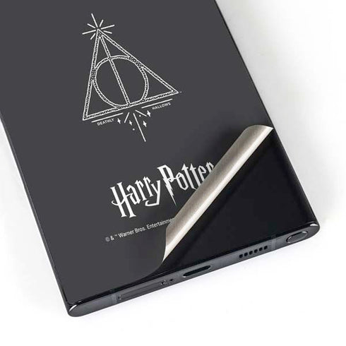 Wizarding Worlds Harry Potter Deathly Hallows Symbol Galaxy S24 Ultra Skin