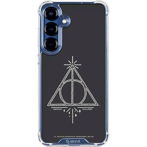 Wizarding Worlds Harry Potter Deathly Hallows Symbol Galaxy S25 Plus Clear Case