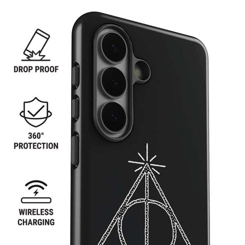 Wizarding Worlds Harry Potter Deathly Hallows Symbol Galaxy S26 Plus Impact Case