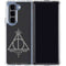 Wizarding Worlds Harry Potter Deathly Hallows Symbol Galaxy Z Fold5 5G Clear Case