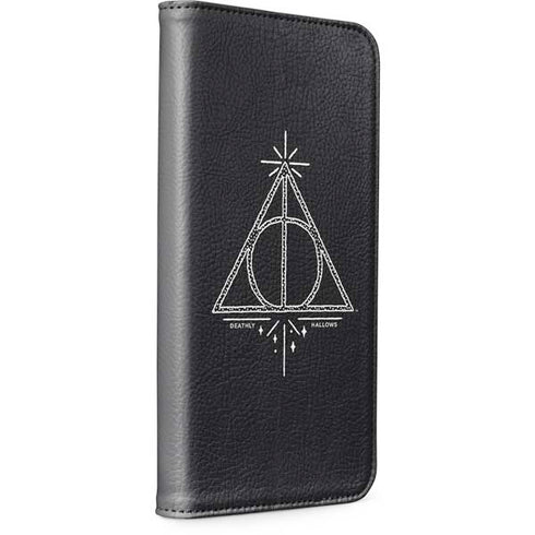 Wizarding Worlds Harry Potter Deathly Hallows Symbol iPhone 13 Pro Max Folio Case