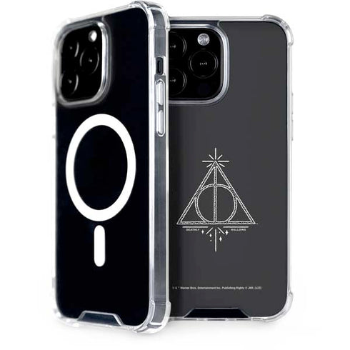 Wizarding Worlds Harry Potter Deathly Hallows Symbol iPhone Cases