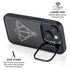 Wizarding Worlds Harry Potter Deathly Hallows Symbol iPhone 14 Kickstand Case