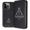 Wizarding Worlds Harry Potter Deathly Hallows Symbol iPhone 14 Pro Max Folio Case
