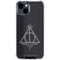 Wizarding Worlds Harry Potter Deathly Hallows Symbol iPhone 15 Clear Case