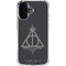 Wizarding Worlds Harry Potter Deathly Hallows Symbol iPhone 16 Clear Case