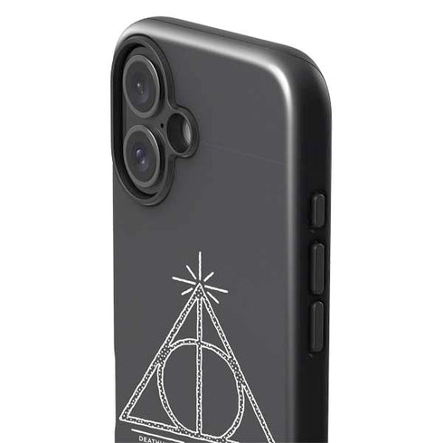 Wizarding Worlds Harry Potter Deathly Hallows Symbol iPhone 16 Impact Case