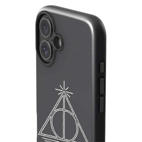 Wizarding Worlds Harry Potter Deathly Hallows Symbol iPhone 16 Plus Impact Case
