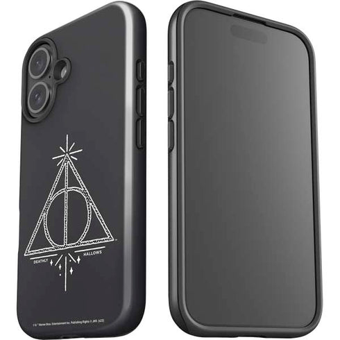 Wizarding Worlds Harry Potter Deathly Hallows Symbol iPhone 16 Plus Impact Case