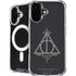 Wizarding Worlds Harry Potter Deathly Hallows Symbol iPhone 16 Plus MagSafe Case