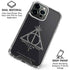 Wizarding Worlds Harry Potter Deathly Hallows Symbol iPhone 16 Pro Clear Case
