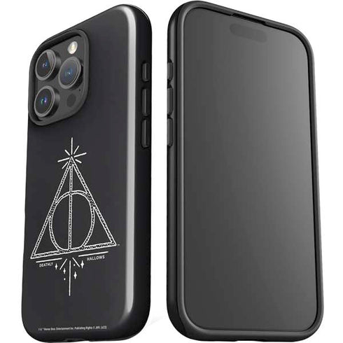 Wizarding Worlds Harry Potter Deathly Hallows Symbol iPhone 16 Pro Impact Case