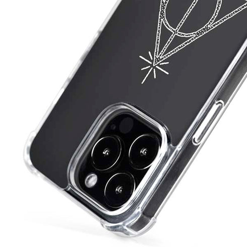 Wizarding Worlds Harry Potter Deathly Hallows Symbol iPhone 16 Pro MagSafe Case