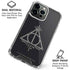 Wizarding Worlds Harry Potter Deathly Hallows Symbol iPhone 16 Pro Max Clear Case