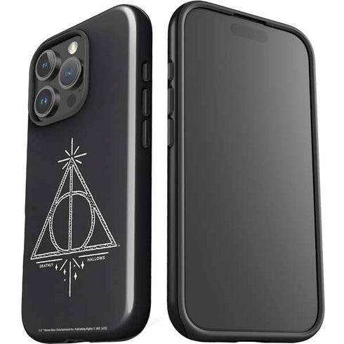 Wizarding Worlds Harry Potter Deathly Hallows Symbol iPhone 16 Pro Max Impact Case