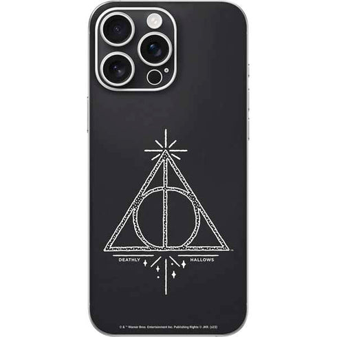 Wizarding Worlds Harry Potter Deathly Hallows Symbol iPhone 16 Pro Max Skin