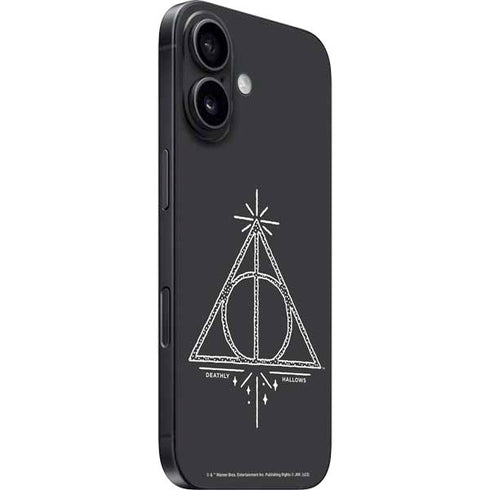 Wizarding Worlds Harry Potter Deathly Hallows Symbol iPhone 16 Skin