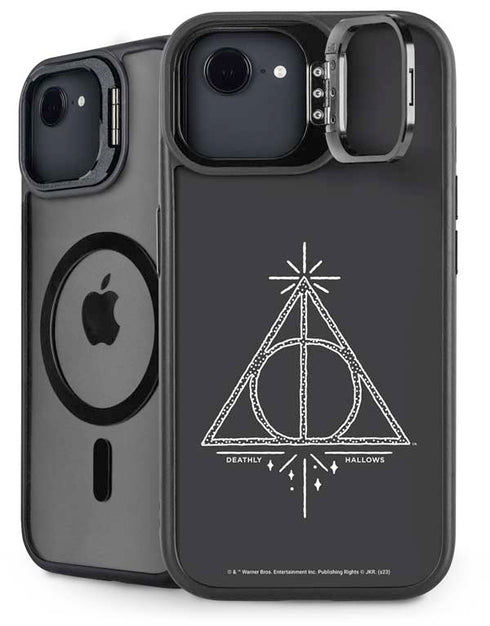 Wizarding Worlds Harry Potter Deathly Hallows Symbol iPhone 16e Kickstand Case