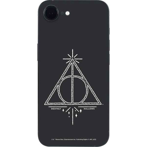 Wizarding Worlds Harry Potter Deathly Hallows Symbol iPhone 16e Skin