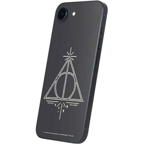 Wizarding Worlds Harry Potter Deathly Hallows Symbol iPhone 16e Skin