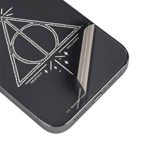 Wizarding Worlds Harry Potter Deathly Hallows Symbol iPhone 16e Skin