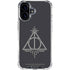 Wizarding Worlds Harry Potter Deathly Hallows Symbol iPhone 17 Clear Case