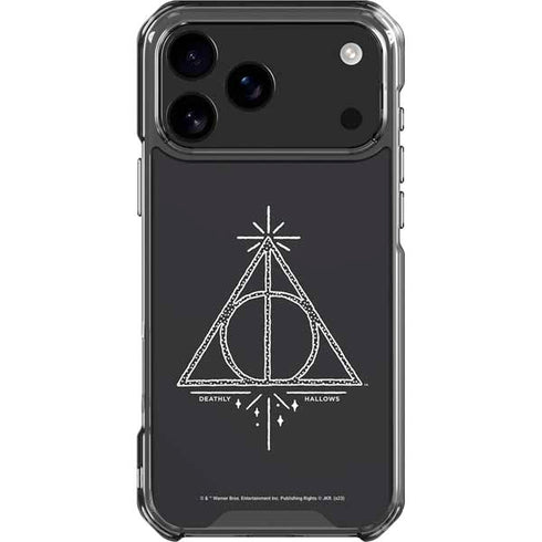 Wizarding Worlds Harry Potter Deathly Hallows Symbol iPhone 18 Pro Max Clear Case
