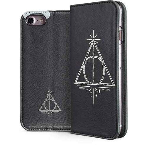 Wizarding Worlds Harry Potter Deathly Hallows Symbol iPhone 7 Folio Case
